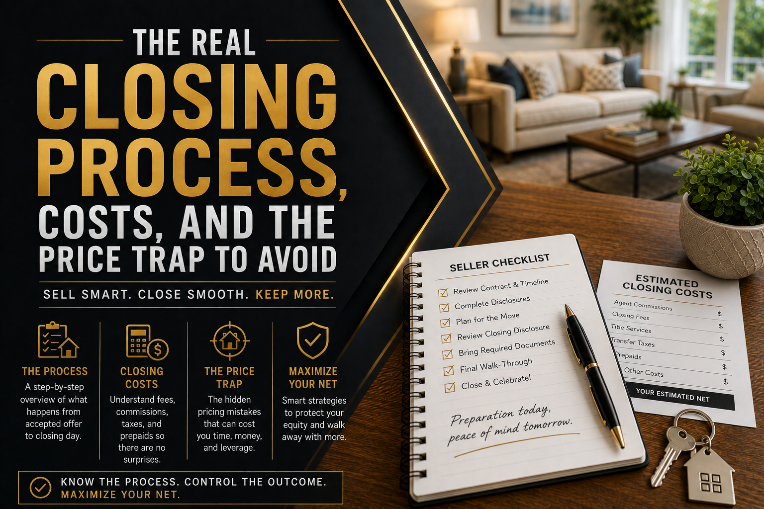 Alpharetta sellers: learn why active list prices differ from closed sales, what Georgia's attorney-led closing actually requires, and real 2026 cost estimates.