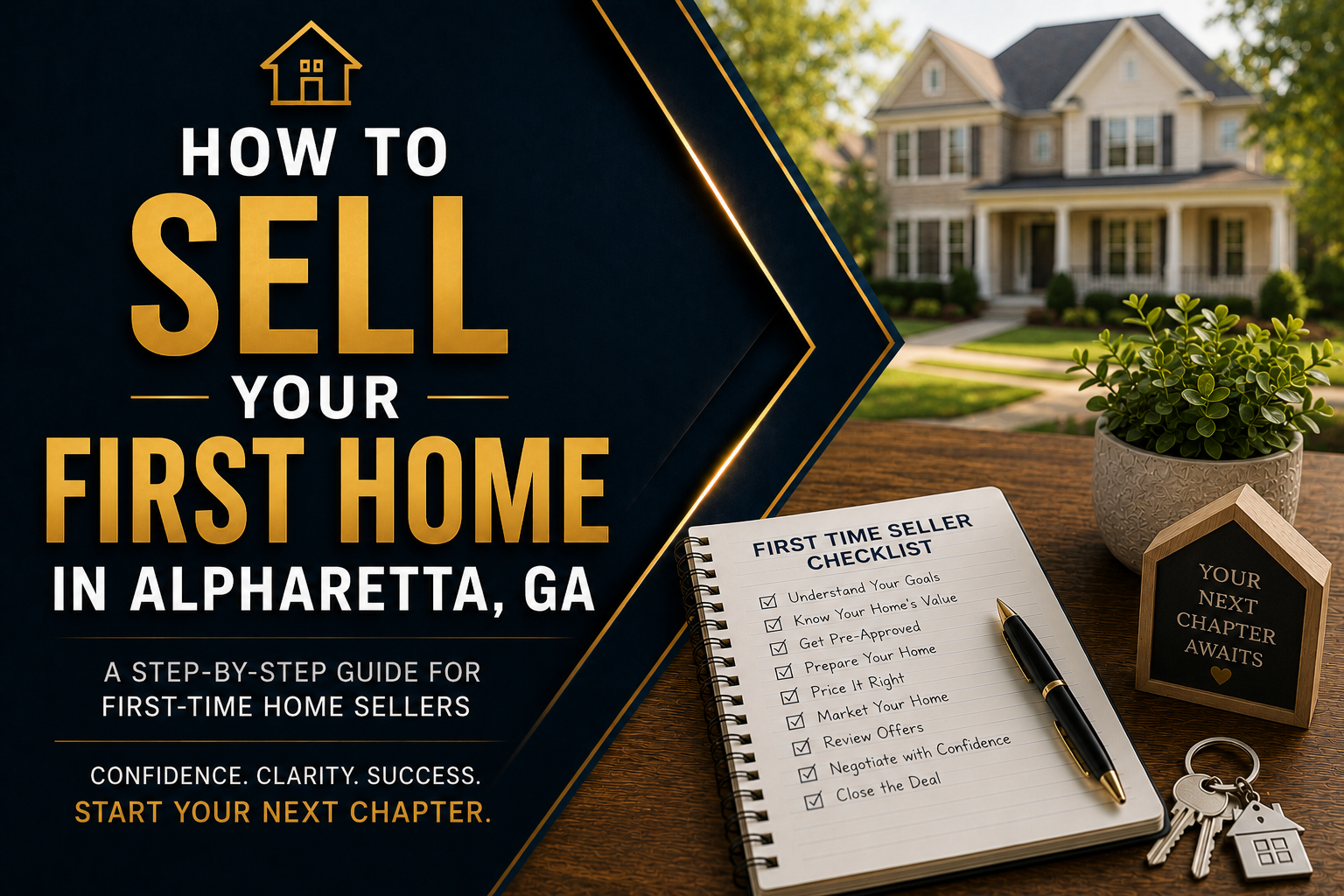 How to Sell Your First Home in Alpharetta, GA