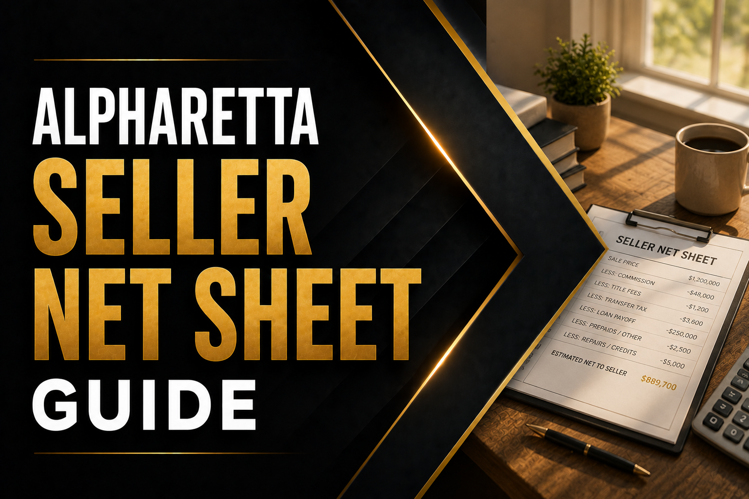 The Alpharetta Seller Net Sheet Guide