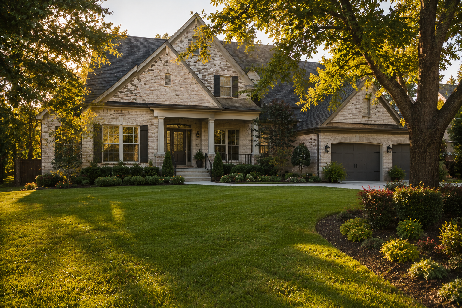 Alpharetta Georgia single family home exterior near GA-400